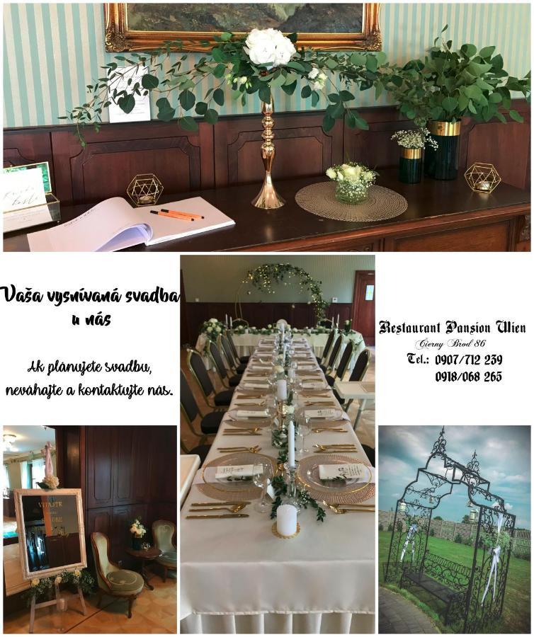 Restaurant Pansion Wien Cierny Brod Εξωτερικό φωτογραφία
