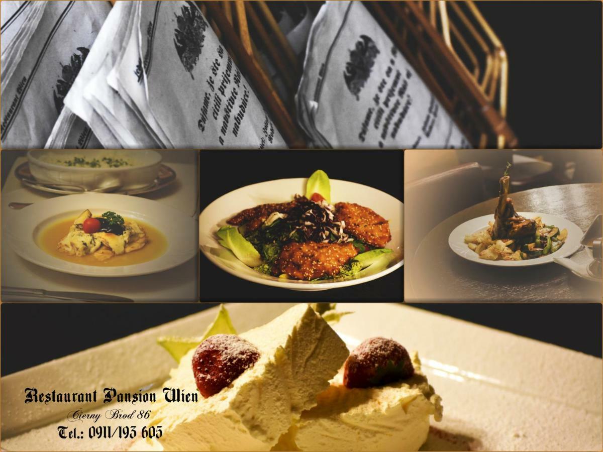 Restaurant Pansion Wien Cierny Brod Εξωτερικό φωτογραφία